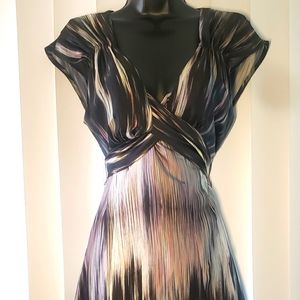 Ted Baker size 3 multicolored tea dress
